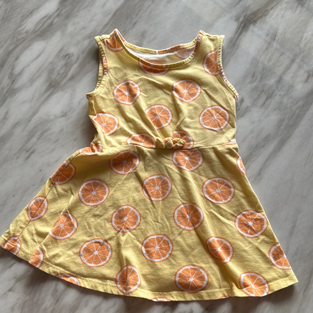 The Children's Place Yellow Sleeveless Sundress